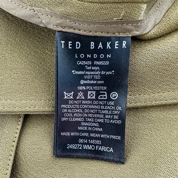Ted Baker Olive Jacket - Picture 4 of 4